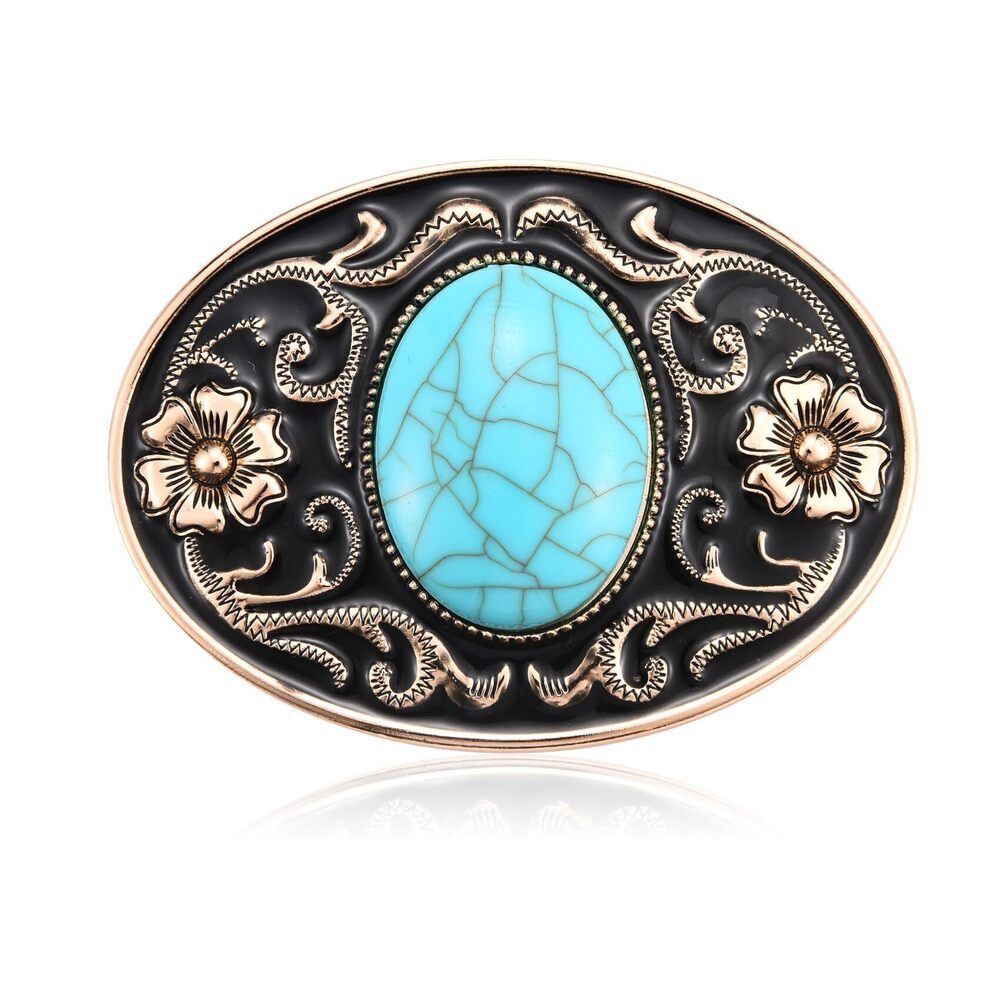 8908 Vintage Western Cowboy Cowgirl Native American Turquoise Color